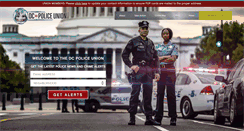 Desktop Screenshot of dcpoliceunion.com